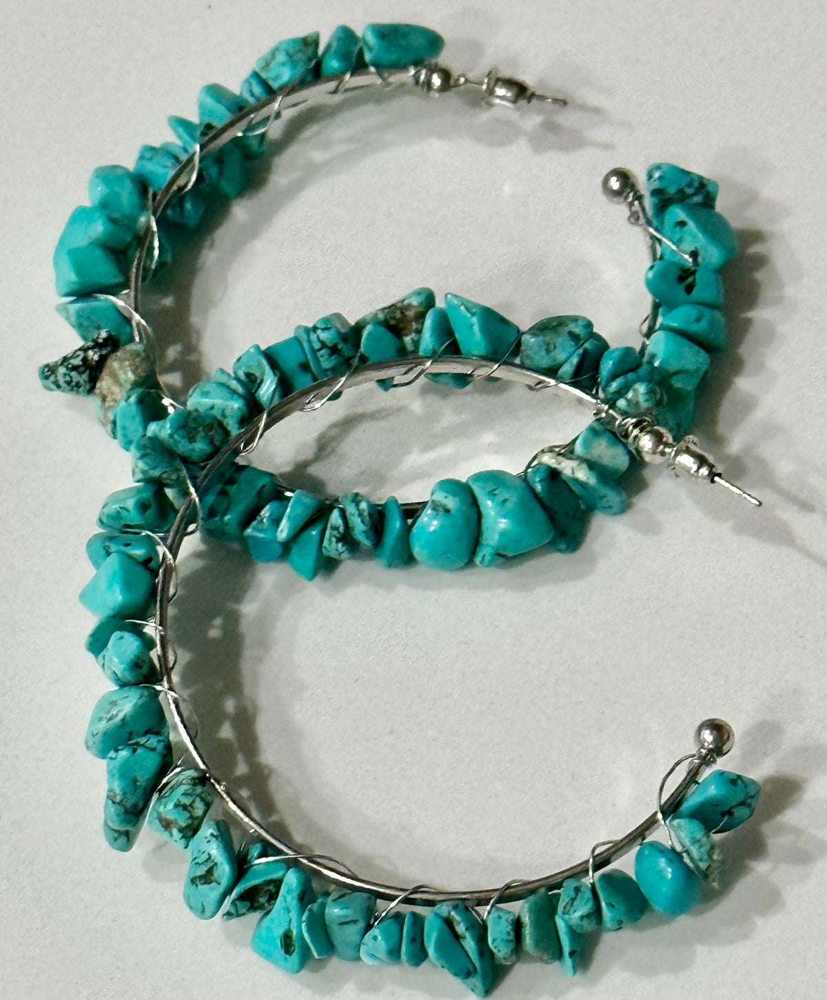 Turquoise Sky Hoops