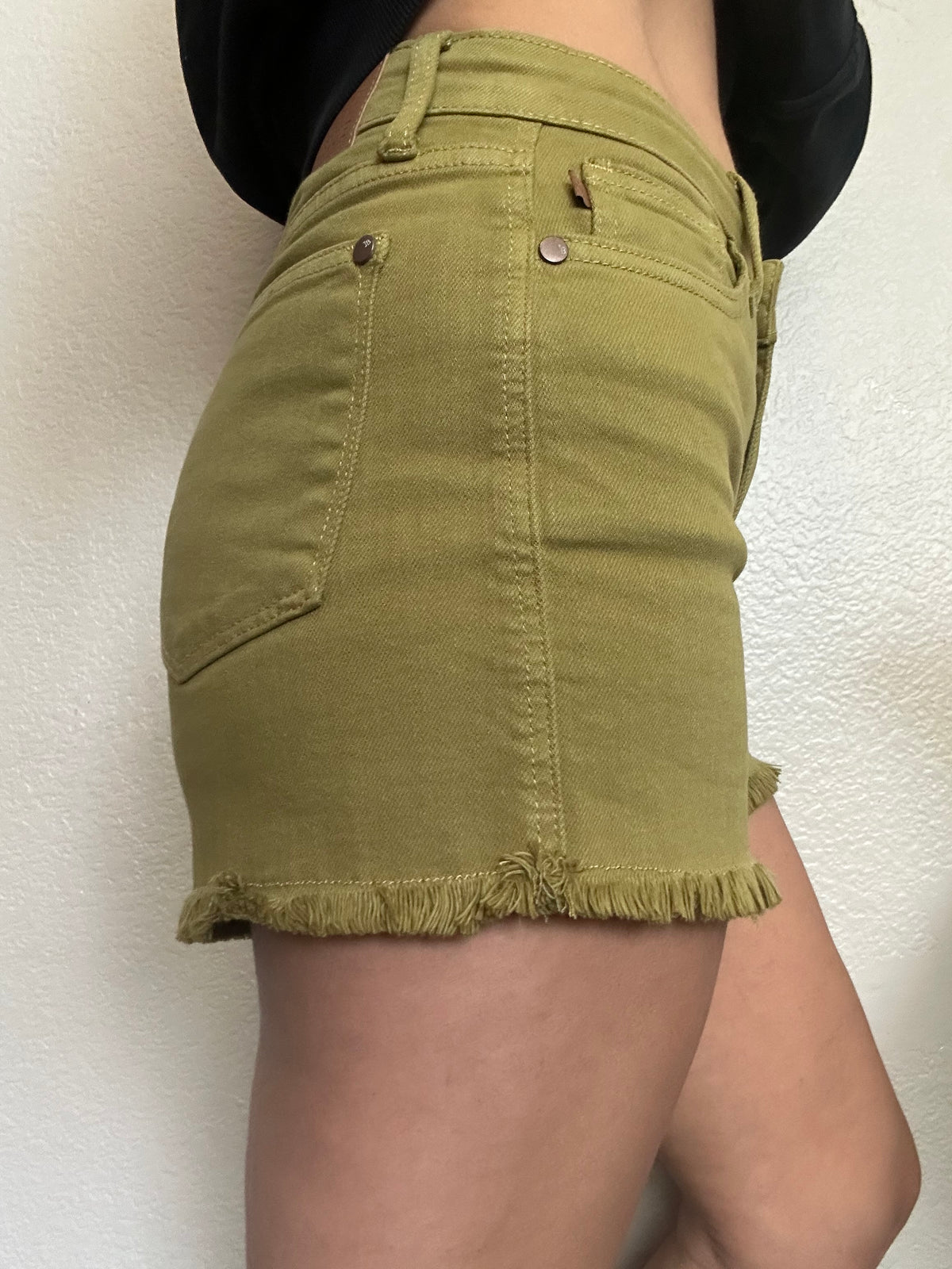 Judy Blue Matcha Shorts