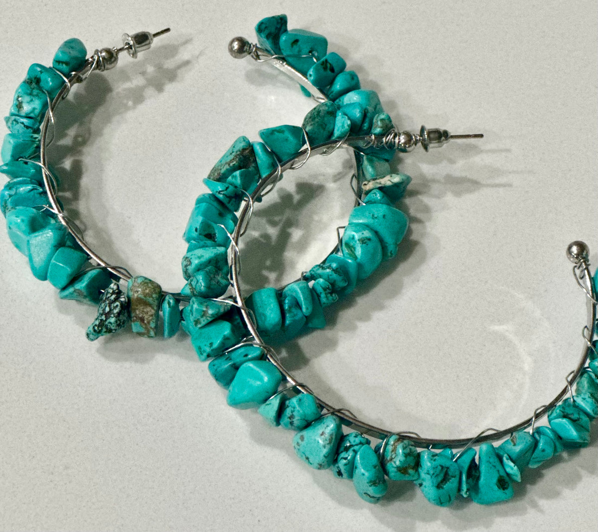 Turquoise Sky Hoops