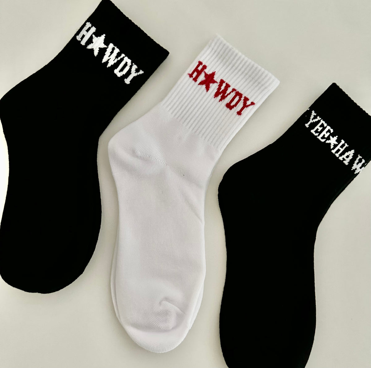 Howdy Sock - Black