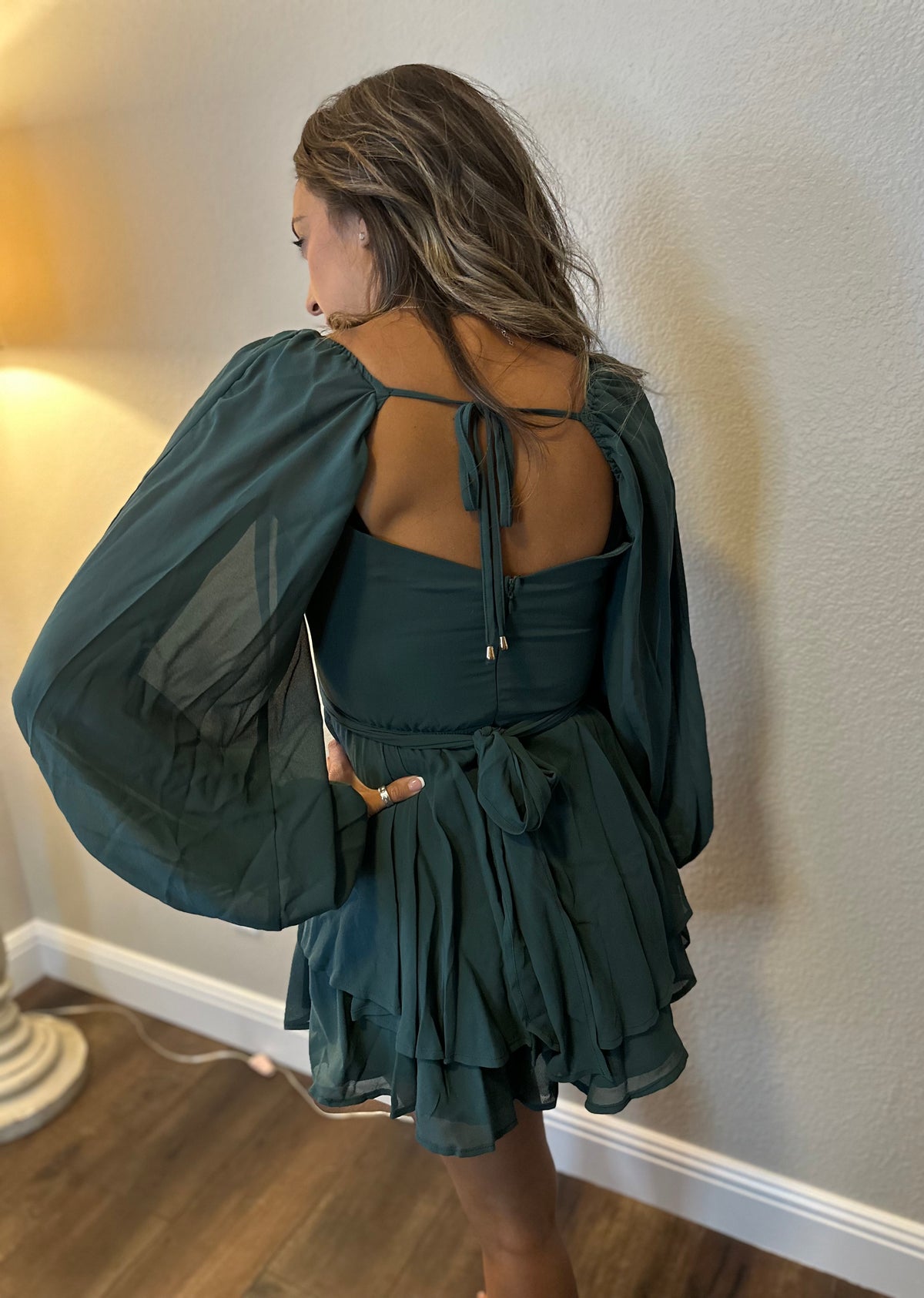 Forest Sheer Romper