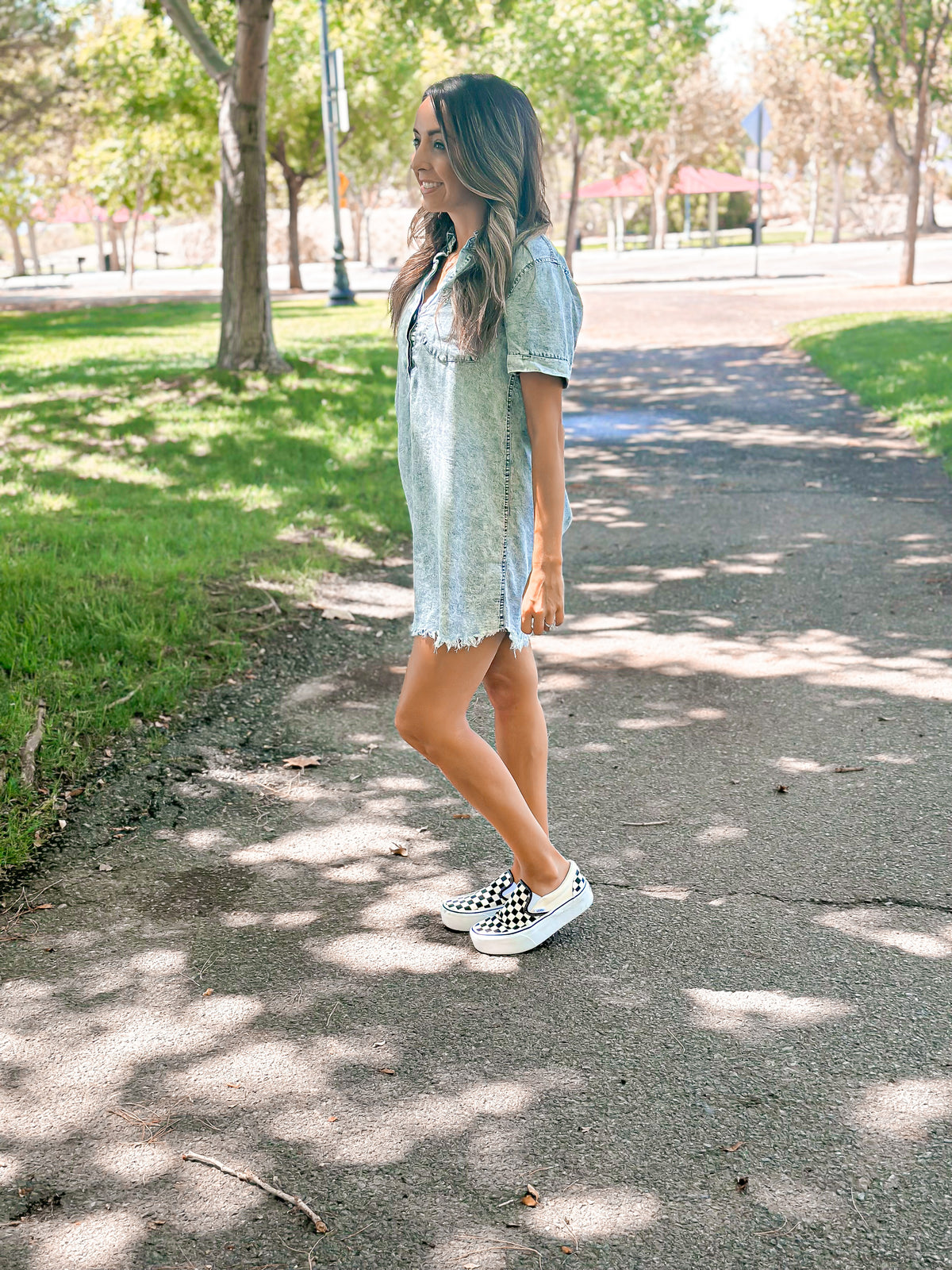 Everly Denim Dress