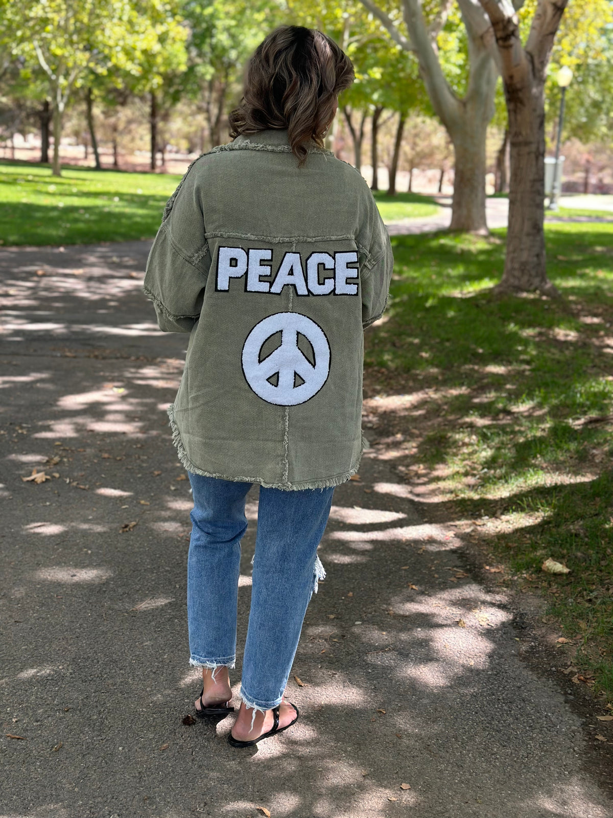 Peace Jean Jacket