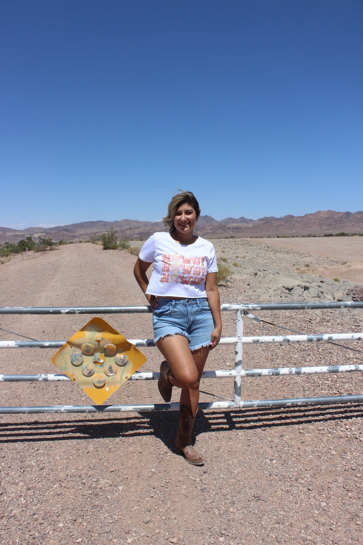 Howdy Crop Tee